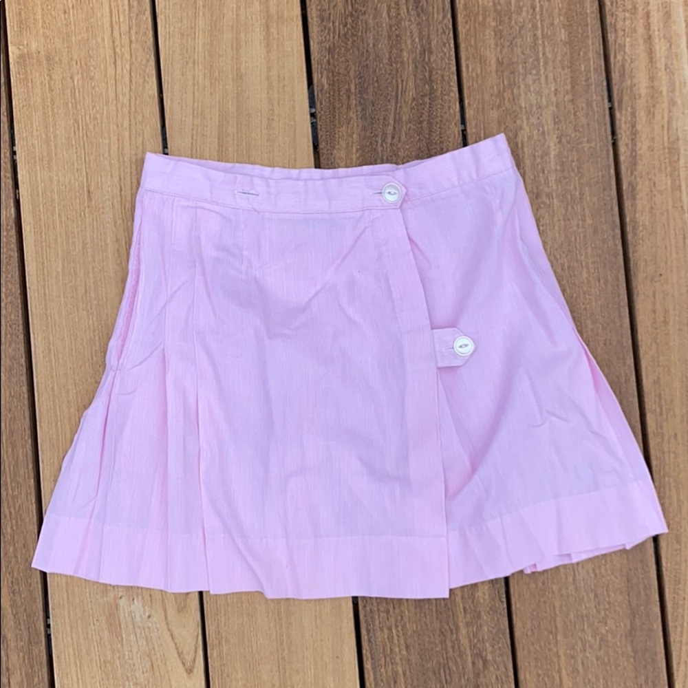 Light pink girls uniform skirt